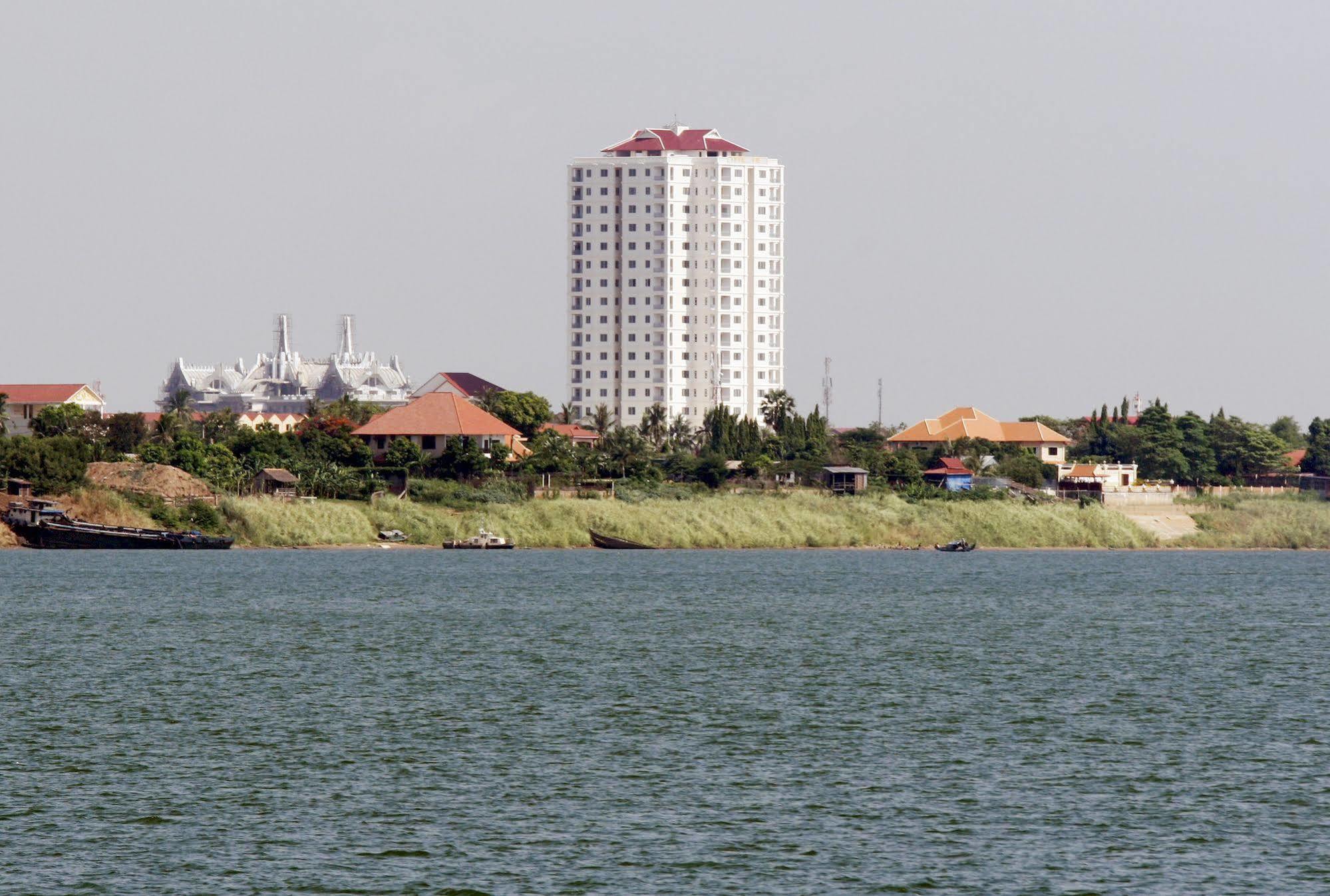 Mekong View Tower Hotel Phnompen Kültér fotó