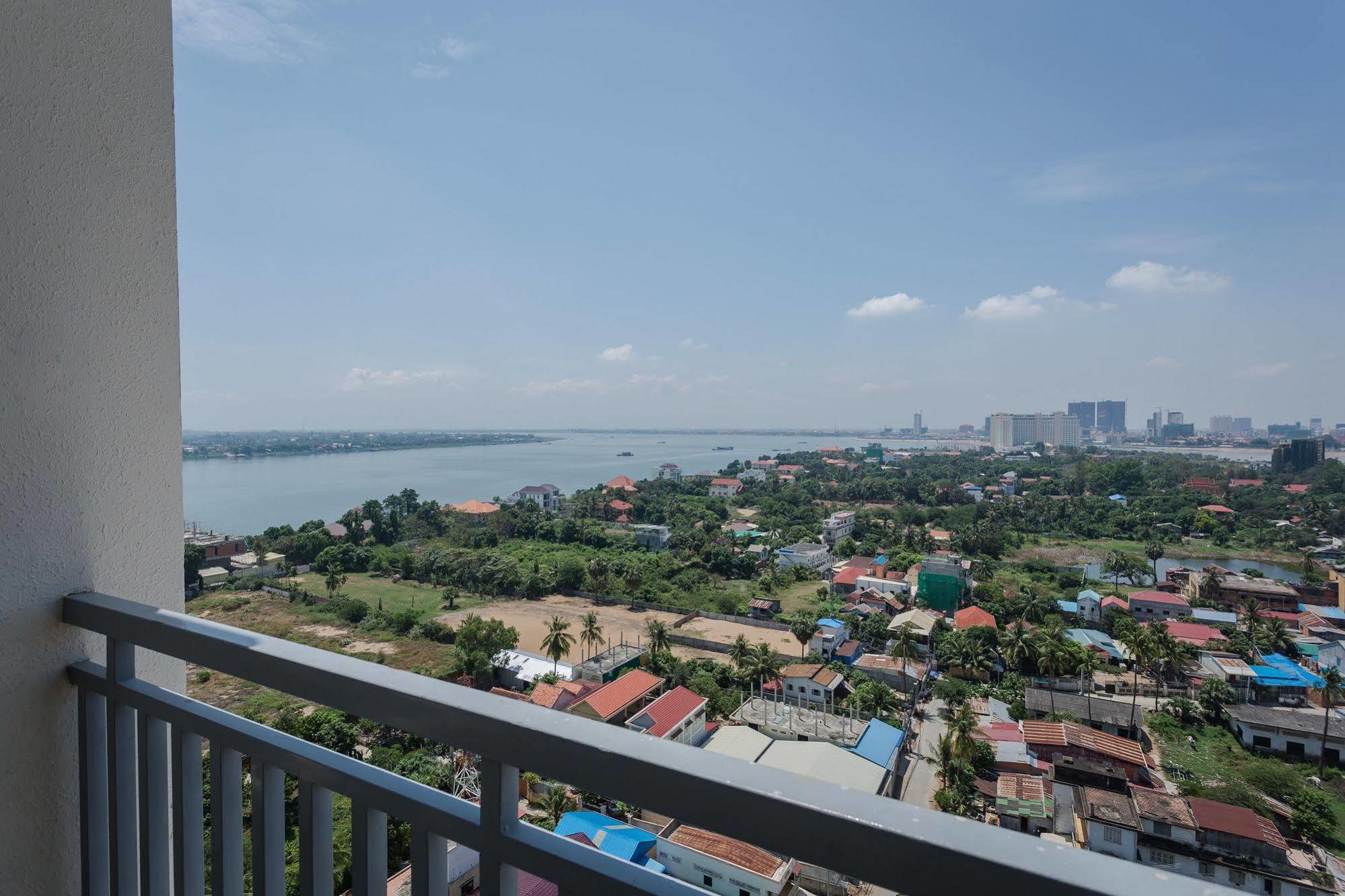 Mekong View Tower Hotel Phnompen Kültér fotó